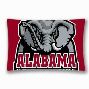 Alabama Crimson Tide Pillowcase Pillow Case Cover Two Sides Printing 20x30 inch